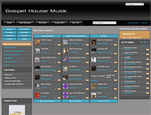 Tablet Screenshot of gospelhousemusic.com